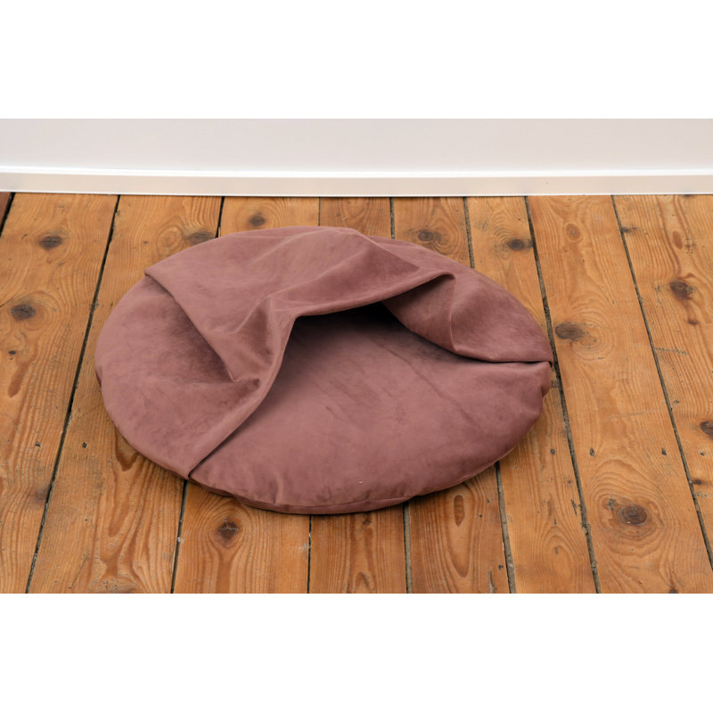 Zainab Polyester Pet Bed, Medium (43cm W x 43cm D x 20cm H), Rose