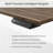 63" L Shaped Office Electric Standing Desk with File Cabinet and Storage Shelves-643795707
