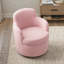 Fauteuil demi-tonneau pivotant Teddy-133228035