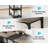 Zina 90.55'' W Rectangle Double Computer Desk-1301741940