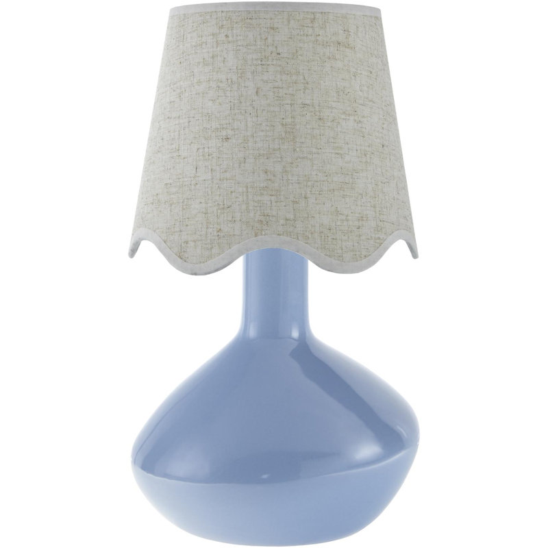 Lampe de table d'appoint, Beige, Bleu
