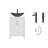 Free Standing Bathroom Vanity With Sink-117220439