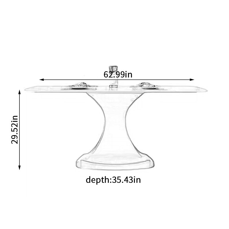 Siara, 29.53"H x 62.99"L x 35.43"W 