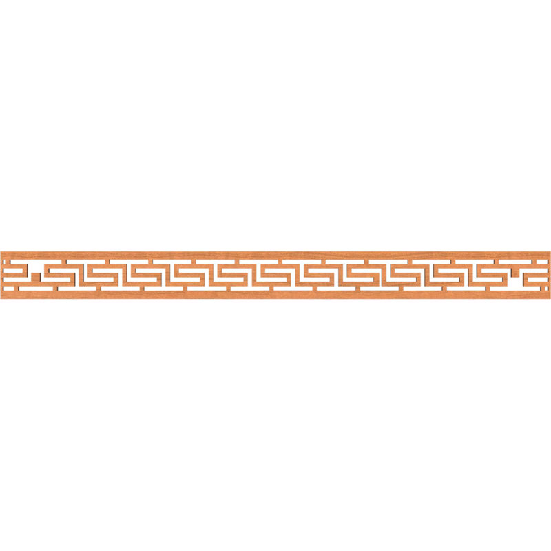 Moulure de panneau H T, Cerisier, H 4 po x l 46,375 po x P 0,25 po