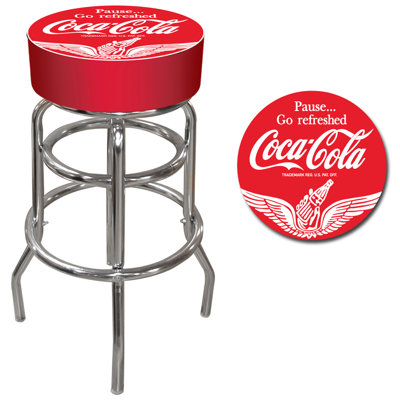 Tabouret tournant 31 "Coca Cola