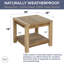 16 tables de bout de hauteur