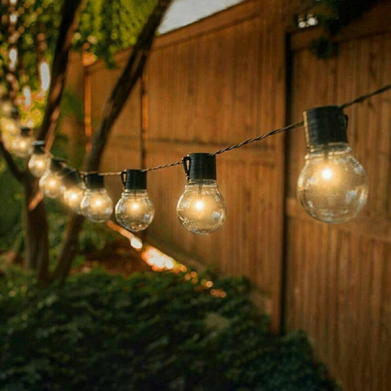Edicott 1 - Bulb 8.4'' Solar Powered LED Globe String Light