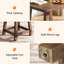 Dining Table with Wood Base