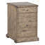Arcadian 3-Drawer Mobile Vertical Filing Cabinet
