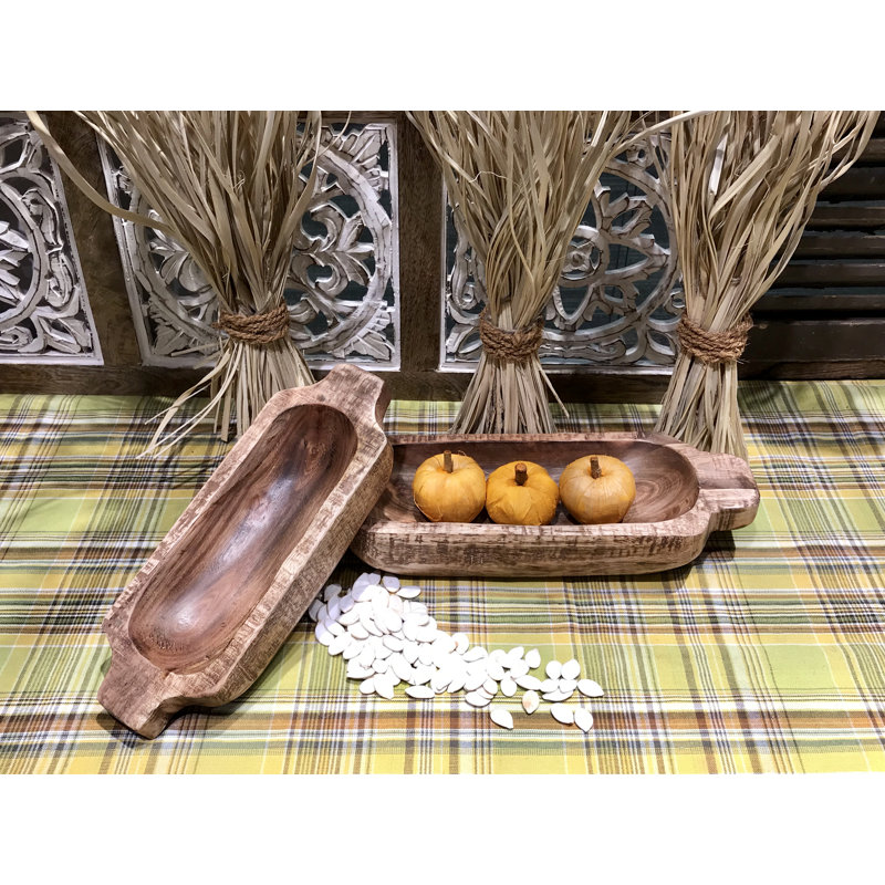 Wood Decorative Bowl 2