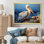 Grey Pelican Pelicans Perch - Animals Wall Decor