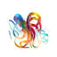 Pieuvre In Dreams II Print by Sofia Fox-26940654-26940649
