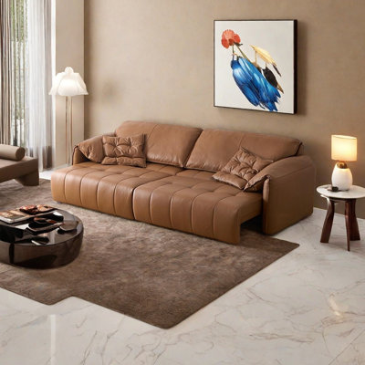 Multi-functional telescopic electric sofa