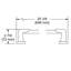 Parabola 24" Towel Bar-50350779
