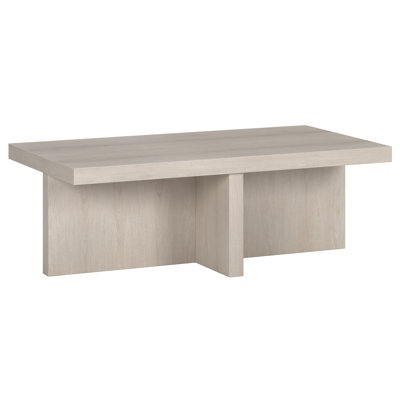 Elna Manufactured Wood Cross-Leg Coffee Table