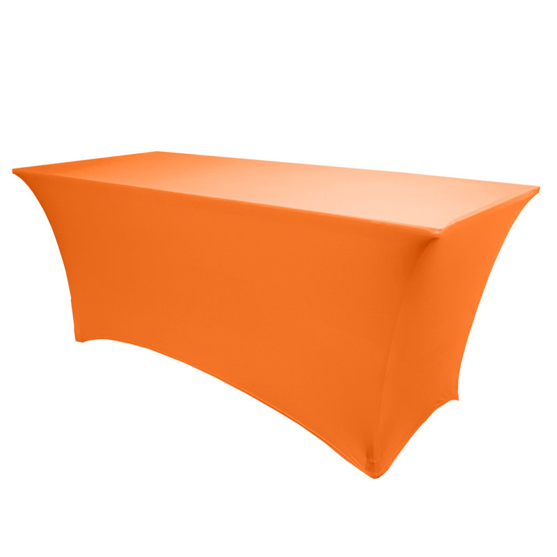 Ultimate Textile Rectangular Tables- 36" H, 3, 48" x 30", Neon Orange