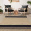 Desaree Hand Woven Flatweave Beige/Black Area Rug-2024148697
