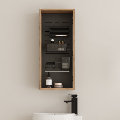 27.56"H Wall-Mounted Bathroom Cabinet without Door