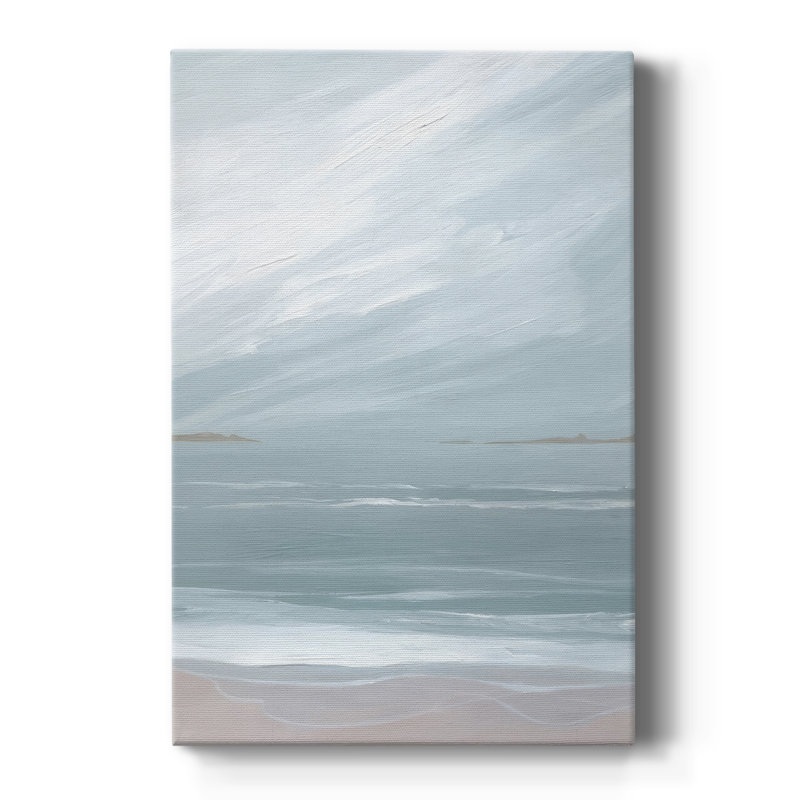 Aqua Soft Shores I - Gallery Cavas sur mesure, H 12 po x l 8 po