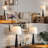22.5'' Black Metal Table Lamp Set with 3-Way Touch control and USB A&C