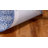 Leavens Hand Tufted Wool/Cotton Floral Rug in Blue/Ivory-368726941