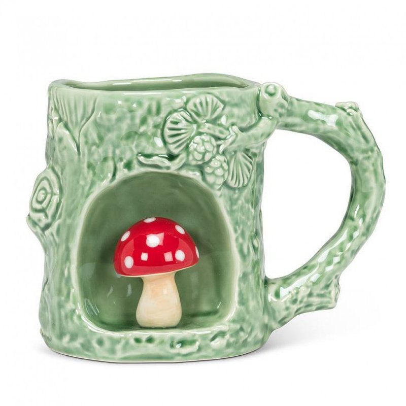 Tree Look With Mushroom Mug