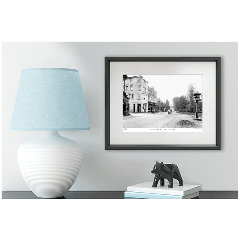 Westcott, The Village 1922 by Francis Frith - Single Picture Frame Print, 28cm H x 36cm W x 2.3cm D