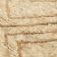 Tapis beige géométrique rectangulaire en jute tissé à plat à la main Guyatri-1072331144