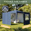 2m x 2m Steel Pop-up Gazebo-128067904