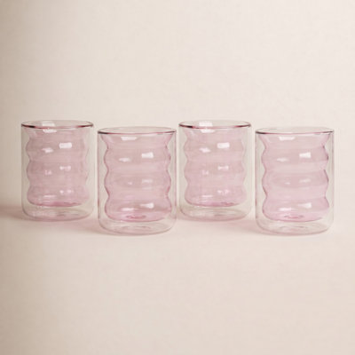 Vigo Ribbed Drinking Glass