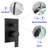 1 Handle Wall Waterfall Faucet with Diverter-73593627