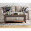 Table basse, 48 pouces, aucun assemblage requis, finition whisky-1134247219-1134247217