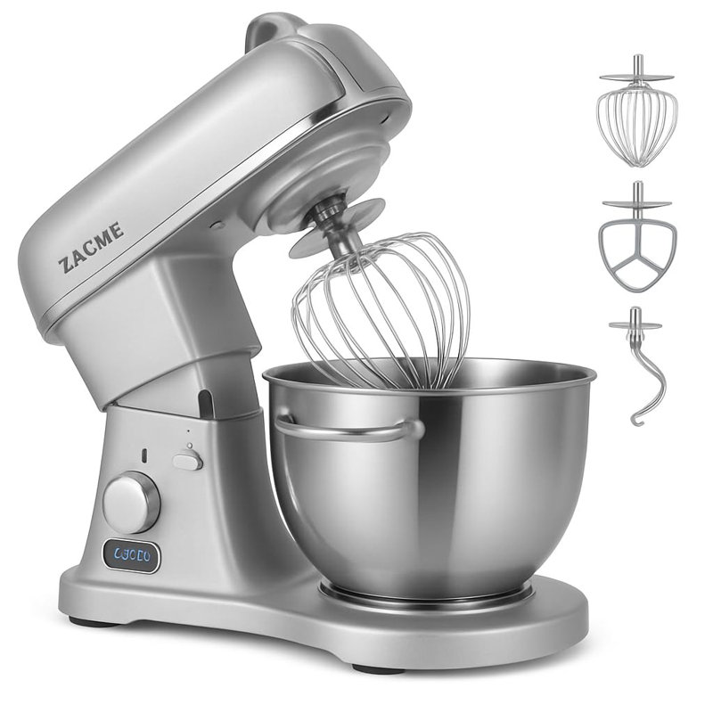 Batteur sur socle ZACME 7QT, Silver