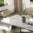 Light luxury modern rectangular dining table sets.-106815764