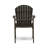 Outdoor Weather Resistant Acacia Wood Adirondack Dining Chairs (Set Of 2)-285624322