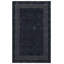 Navy Blue Tonal Check Rug-152428077
