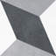 Carreau de porcelaine mate et encaustique 8 po Luv Tender Grey