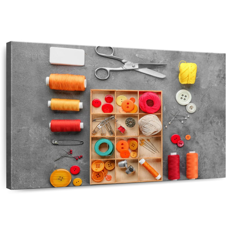 Senne Sewing Box, 8" H x 12" W