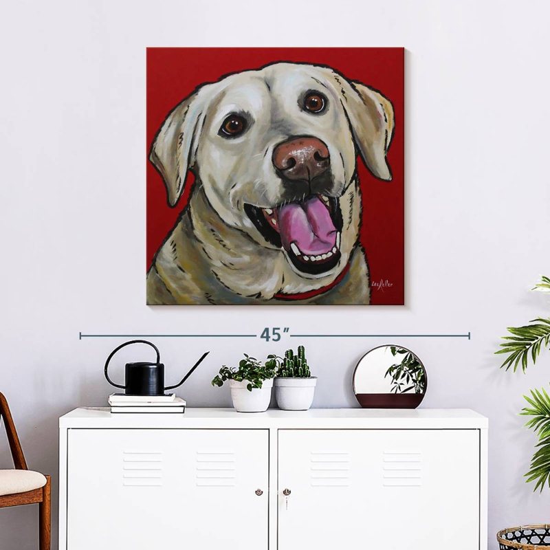 Crowle Lab Marley Labrador, 30" H x 30" W