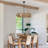 5-Light Bohemian Rattan Drum Chandelier-1949341261