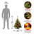 3 ft. Kincaid Spruce Tree with Multicolor Lights