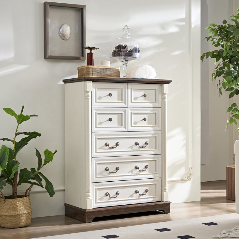 Commode 7 tiroirs pour chambre à coucher
