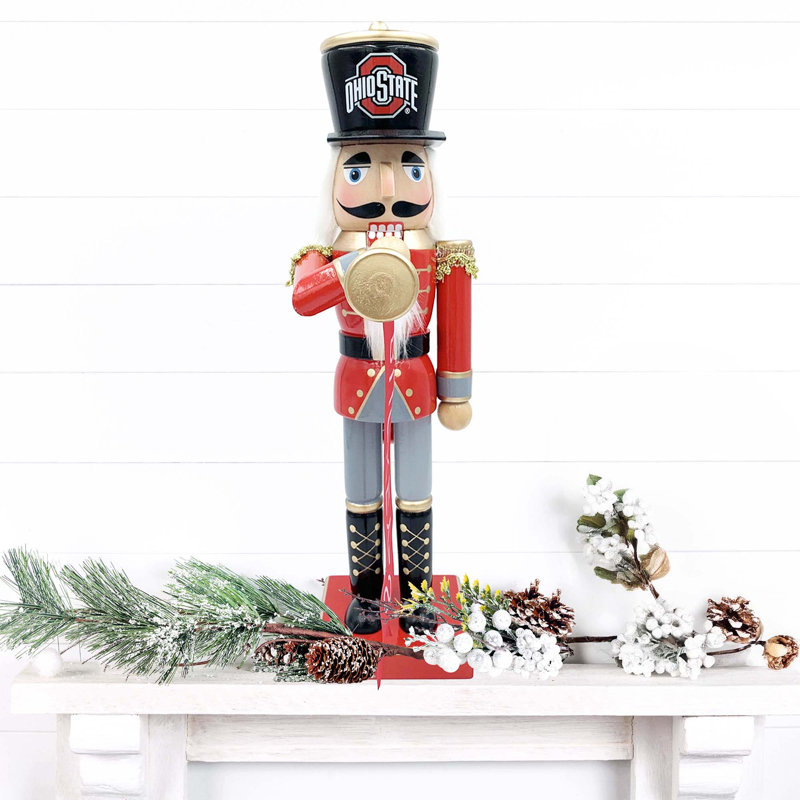 Casse-noisette NCAA College Spirit, Ohio State Buckeyes