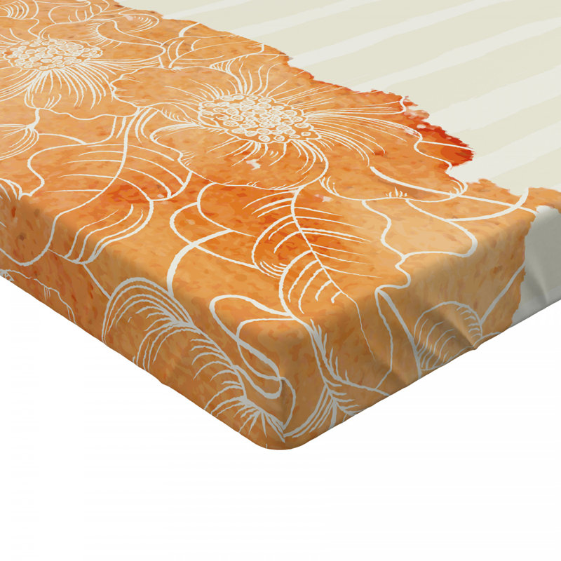 Drap-housse en microfibre Tropical Exotic Hawaiian Island, Drap-housse simple TG