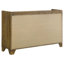 Ensemble de chambre à coucher 5 pièces, lit Mid-Century moderne, une table de chevet, une commode, un miroir de commode et une commode-130033231-130033232