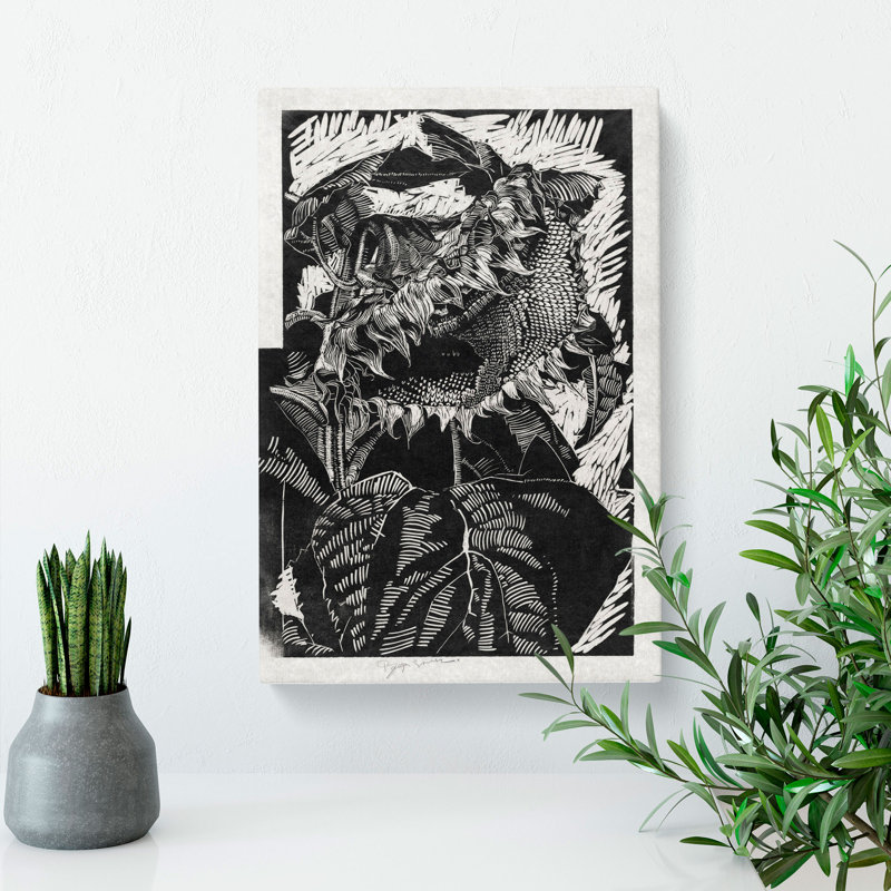 Sunflower by Reijer Stolk - Wrapped Canvas, 35cm H x 35cm W x 3cm D