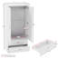 Maybery 3 Piece Bedroom Set (1 Drawer Bedside Chest, 5 Drawer Chest, 2 Door 2 Drawer Wardrobe), (4)-2035480211