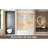 Frameless Single Sliding Shower Door with Clear Tempered Glass, 60" W x 60" H-114670593