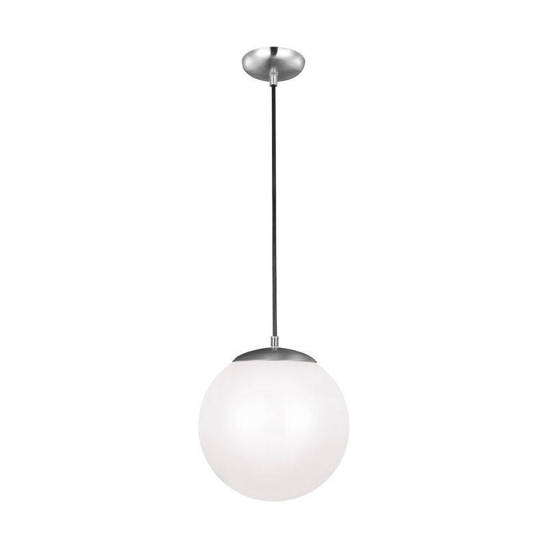Leo - Hanging Globe Large One Light Pendant from , 12.5" H x 12" W x 12" D