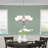 Annete 25" W 5-Light Dimmable Shaded Chandelier with Glass Shades-1474884314